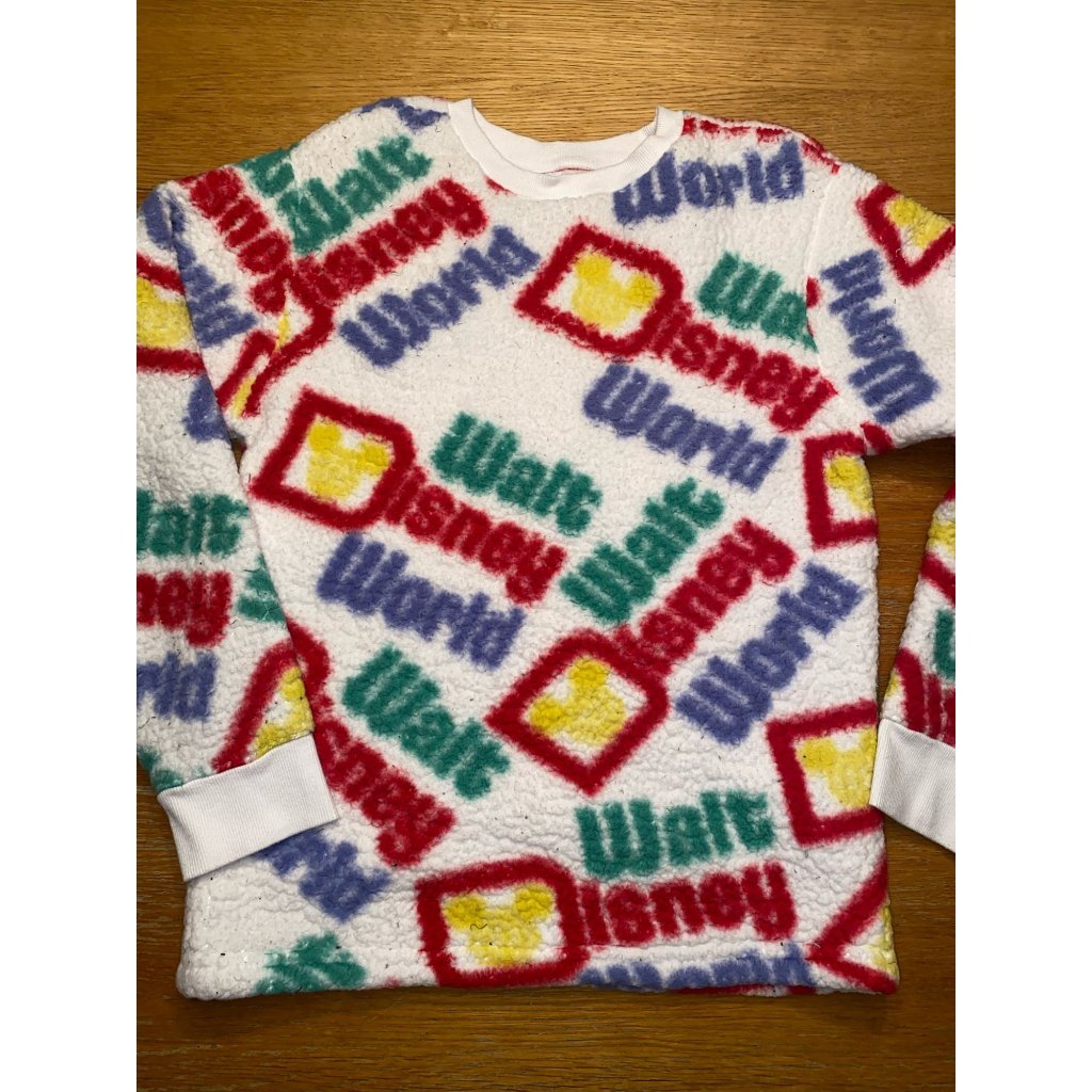 Disney World Super Thick Fleece Pullover-Xs
